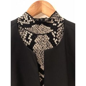 Bundle ZARA Animal Print Shirt & Apt 9 Torie Blazer 12P Medium